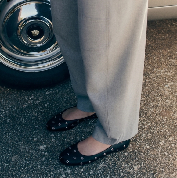 MANGO Die-cut Balerinas - Picture 2 of 5